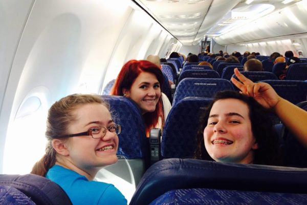 youth symphony on plane