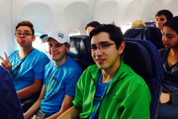 youth symphony on plane