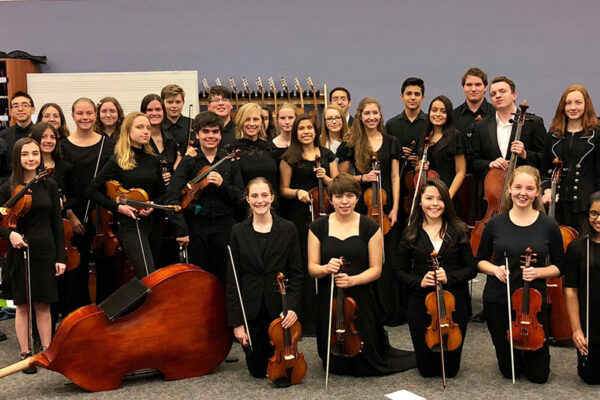 orchestra group photo