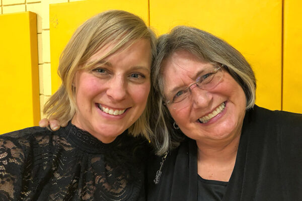 teachers smiling
