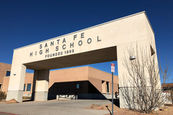 Santa Fe High School entrance