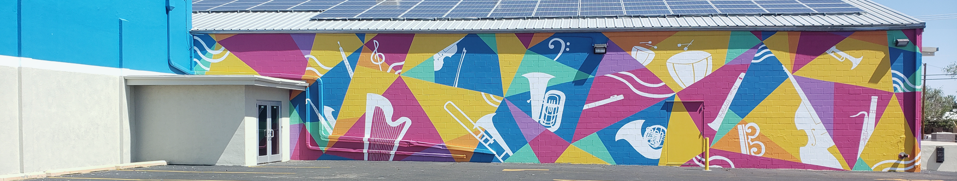 AYSP building mural